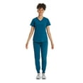 thumbnail image 5 of Scrubstar Women's Premium Performance Stretch Double V-Neck Scrub Top, Sizes XS-3XL, 5 of 7
