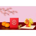 thumbnail image 3 of WaaHome 2025 Chinese New Year Pop Up Card Happy Chinese New Year Card with Envelope God of Wealth 3D Pop Up Card Chinese New Year Gift Cards, 3 of 8