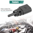 thumbnail image 3 of Unique Bargains No.8Z0820535A Car Outside Ambient Air Temperature Sensor Fit for Audi R8 2014-2015 for Audi RS3 2017, 3 of 6