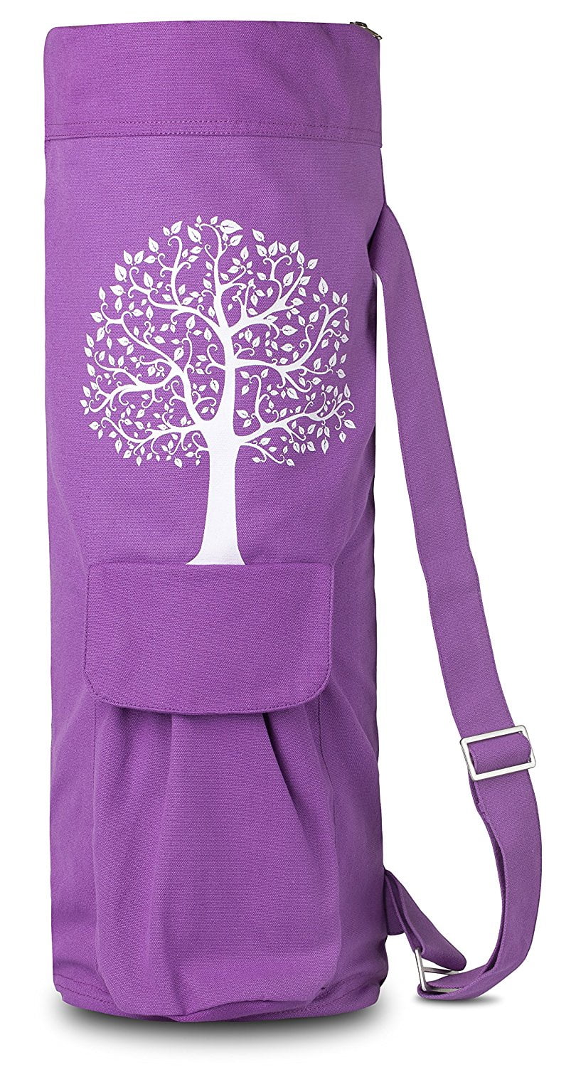 Balancefrom Goyoga Full Zip Exercise Yoga Mat Bag With Multi