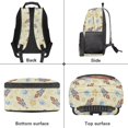 thumbnail image 6 of Pzuqiu Basketball Player Capybara Kids Backpack for K-12 Grades 17 Inch Large Capacity Lightweight Schoolbag Back to School Elementary School Backpack for Boys Girls Ages 6-18, 6 of 7