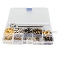 thumbnail image 3 of Grommet Tool Kit,400Pcs Grommets 5mm 4 Eyelet Kit Leather Grommets Kit Smooth Operation, 3 of 8
