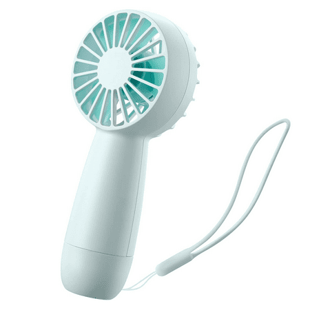 

Handheld Fan Portable Mini Hand Held Fan with USB Rechargeable Battery 3 Speed Personal Desk Table Fan for Travel Outdoors Hiking Camping