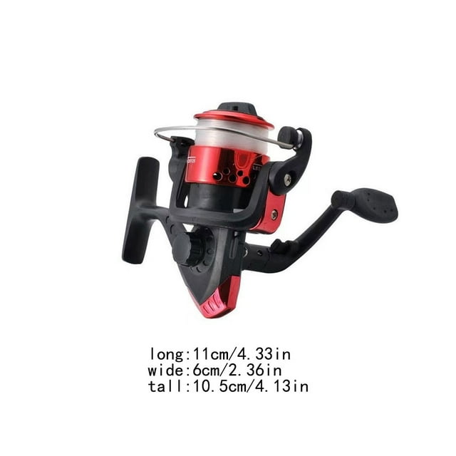 Moulinet de Pêche Spinning Pliable Rapport de Démultiplication 5.1:1 Rivière Fournitures d'Équipement de Rivière Eau Douce Eau Salée Ligne de Moulinet Baitcasting Outils d'Équipement de Poisson Rouge