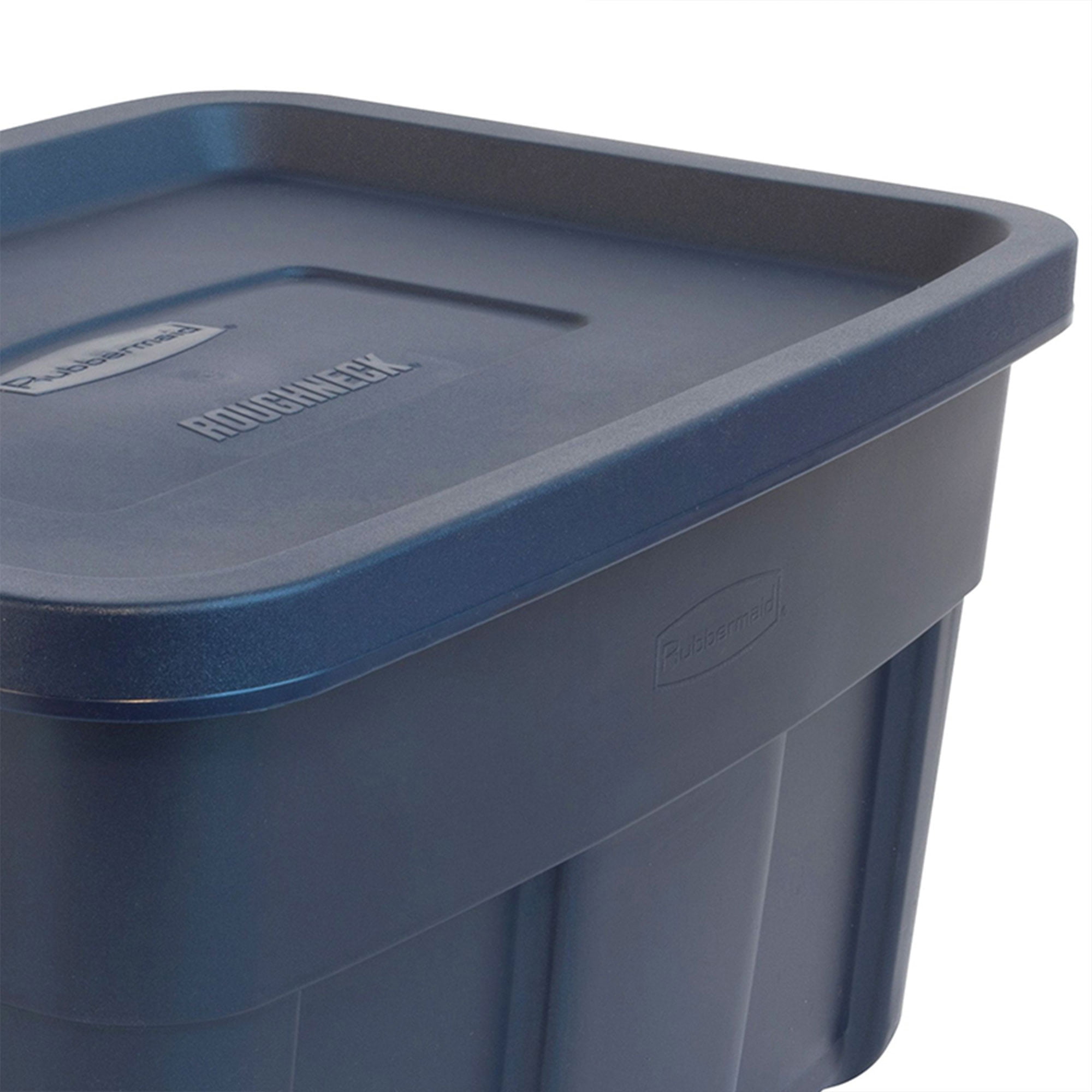 Rubbermaid Roughneck? Storage Totes 31 Gal, Large Durable Stackable  Containers, Great for Clothing, Seasonal Décor, Sports Equipment, and More  Dark