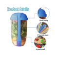 thumbnail image 3 of 3Pcs Salad Meal Shaker Cup,33.8 Oz Fresh Salad Cup with Fork and Salad Dressing Holder, Fresh Salad To Go Container, 3 of 7