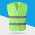thumbnail image 5 of Hvyesh High Visibility Safety Vest Mens Reflective Sleeveless Tops Night Workwear Reflective Vest, 5 of 10