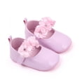 thumbnail image 2 of Otqutp Kids Non-Slip Shoes Baby Girls Summer Sneakers Toddler Cute Flower Design Walking Sandals Flat Bottom Princess Shoes, 2 of 7