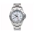 thumbnail image 1 of Pre-Owned Rolex Explorer II 40MM 16570 Polar White Dial Stainless Steel Bezel Stainless Steel Oyster Bracelet, 1 of 7