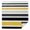 Yellow, variant on Cloth Napkins 1 Piece - 20x20 Inches, Yellow Black Stripe Washable Reusable Table Napkins, Modern Abstract Art Coarse Striped Soft & Absortbent Dining Napkin for Party Wedding Hotel Restaurant