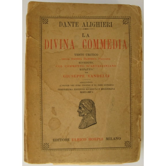 Dante Alighieri,G. Vandelli,L. Polacco La Divina Commedia (Paperback)