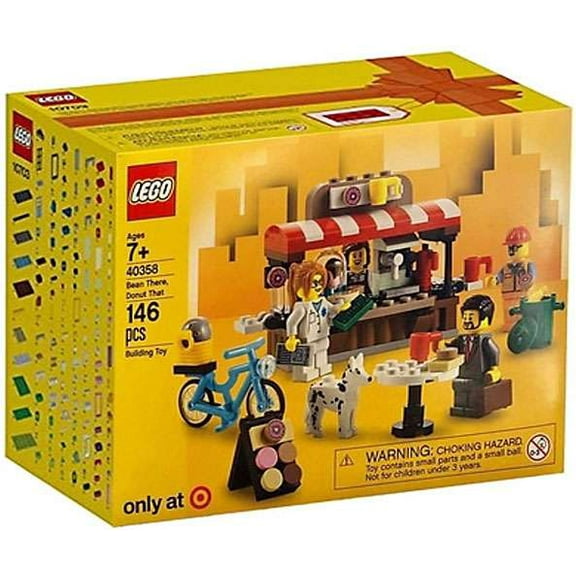 Pre-Owned LEGO Bean There, Donut That 40358 Building Set (146 Pieces)