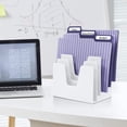 thumbnail image 2 of Acrimet Incline Desk File Sorter Step 5 Sections Heavy Duty (White Color), 2 of 5