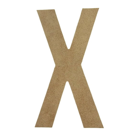 Wooden Letter Unfinished, Bebas Neue Font, Craft Cutout
