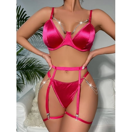 

Lingerie Sets For Women Full Body V Neck Nightwear Satin Sleepwear Lace Chemise Mini Teddy Womens Lingerie Sexy Naughty Women S Sleepwear Sexy Underwear For Women