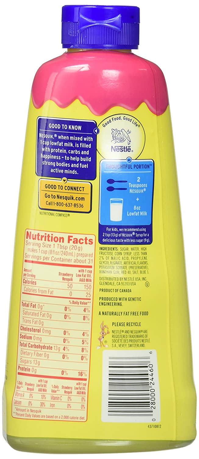 Nesquik Strawberry Syrup Gluten Free AxialHeadlines Nesquik Strawberry Syrup Gluten Free AxialHeadlines
