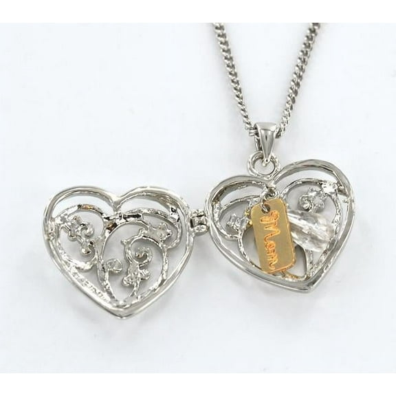 Mom - Necklace - Locket with Card