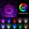 thumbnail image 2 of Night Light Projector, Star Projector, LED Galaxy Projector Light, Color Changing LED Light,Rotating Star Wave Projector with Remote Control Bluetooth, 2 of 4