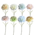 thumbnail image 4 of LKZQHMC Artificial Carnations, Silk Faux Flowers, for Funeral Arrangements, Wedding Bouquets, Cemetery Wreaths, DIY Crafts - 1 Single 16" Stems - White, 4 of 8