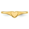 thumbnail image 4 of 14K Yellow Gold Children's Heart Ring, 4 of 5