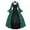 G-2-Green, variant on 2025 Lace Neck SlasClothing Men Boots MedievAl VintageDress Plus Size Corset Hy Patchwork WomenDress Women's