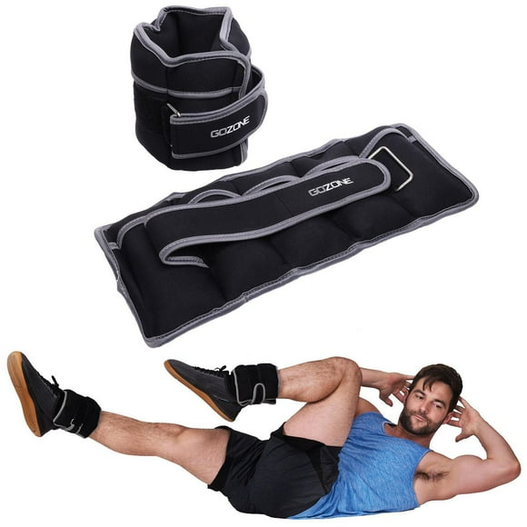 GoZone Ankle/Wrist Weights – Grey/Black