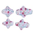 thumbnail image 4 of Almohadillas Menstruales De Bambú Charco, Almohadillas Sanitarias De Carbón De Bambú Reutilizables Portátiles Resistentes A Los Olores Para Mamás Durante El Día ANGGREK Bamboo Charco Menstrual Pads, 4 of 8