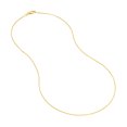 thumbnail image 2 of 14K Yellow Gold 16" 0.73mm Box Chain Choker Necklace - Women -Jewelry Addict, 2 of 4