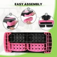 thumbnail image 6 of SLSRFD Aerobics Stepper Platform for Exercise Adjustable Compact Workout Step for Cardio, Core and Strength Training, 6 of 20