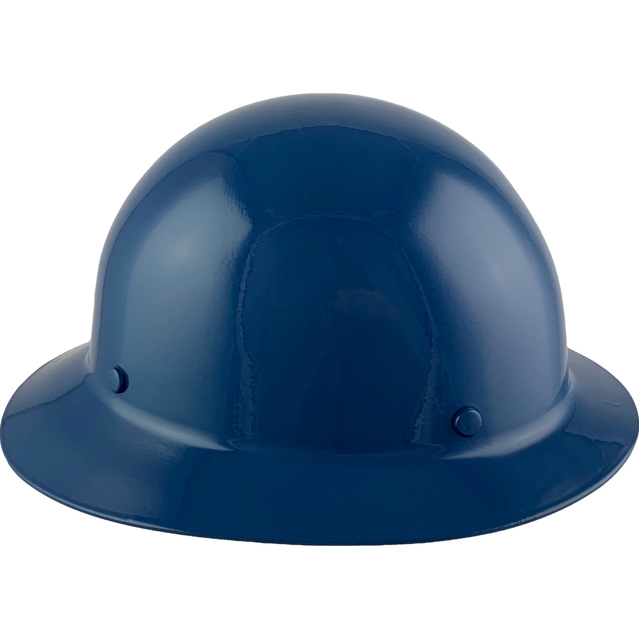 MSA Skullgard Full Brim Hard Hat with FasTrac III Ratchet Suspension - Dark Blue