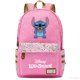 thumbnail image 1 of Disney Stitch-Mochila escolar para niños y niñas, bolsa de viaje para ordenador portátil, color rosa, 1 of 1