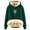 Blue, variant on Women's Hooded Cardigan for Winter Velvet Padded Cozy Sherbet Jacket Sweatshirt Red M