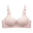 thumbnail image 2 of Harpily 2025 Bra Women Clearance Lace Back Button Shaping Cup Adjustable Shoulder Strap Large Size Bra, 2 of 3