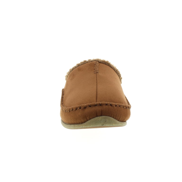 New! Deer Stags Nordic Mens 11 Wide Chestnut microsuede slippers Deer Stags Unisex Nordic Microsuede Slipper - Chestnut - 11  main image 4