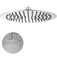 thumbnail image 3 of Large Stainless Steel Overhead Shower Rain Shower Head, 12 Inches, 3 of 8