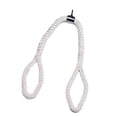 thumbnail image 1 of VONKY Tricep Rope Arm Cable Machine Accessories Home for Weightlifting Gym Length 150cm Workout White Length 70cm, 1 of 6