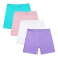 thumbnail image 2 of Piuwrlz Girls Boxer Briefs Teen Underwear 4-Pack Comfortable Solid Color Cotten Panties Multicolor Size 9 Years, 2 of 9