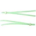 thumbnail image 1 of 100pcs Adjust Buckle Ear Rope Mask Button Hanging Elastic Band Cord Stretch Sewing Accessorys - (Color: Bohe Green), 1 of 2