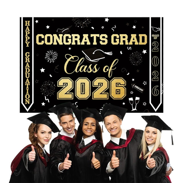 Graduation Party Banner Hanging For Wall And Ceiling Celebration
