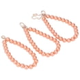 thumbnail image 3 of Phone Case Chain, Metal Buckle Head 3 Pcs 12mm Pearl Bracelet Glossy Round Three Styles For Car For Key Chain For Bag ANGGREK IB1216, 3 of 8