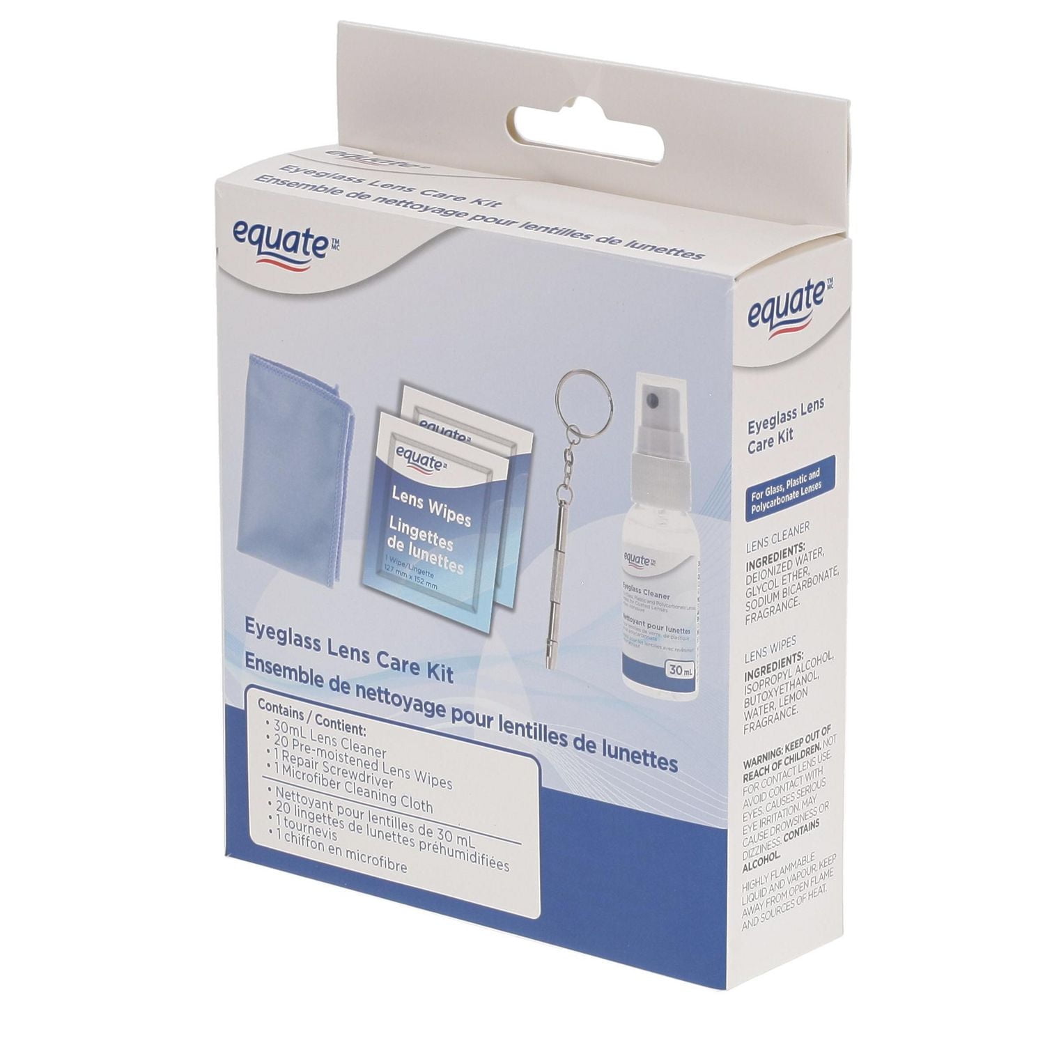 Equate Eyeglass Lens Care Kit