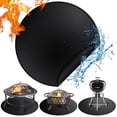thumbnail image 3 of Injueey Breeo Fire Pits Mat Protección Exterior Versátil Y Duradera Doble Cara Ignífuga A Prueba De Aceite Suministros de limpieza para el hogar negro 36 pulgadas, 3 of 6