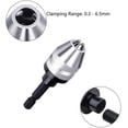 thumbnail image 4 of Lssam Keyless Drill Chuck Converter 1/4 Inch Hex Shank Fast Change Extension Adapter for Impact Drill Accessories and Screwdriver Bits 0.3-6.5mm (1 Piece), 4 of 7