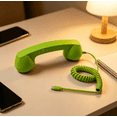 Phone Micraphone Retro Phone Handset for iPhone & Android, 2026 New Type-C Wired ...