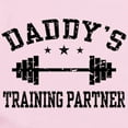 thumbnail image 2 of CafePress - Daddy's Training Partner Body Suit - Long Sleeve Cotton Baby Bodysuit, 2 of 4
