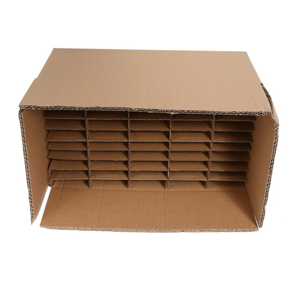 Milisten 1 Set Cardboard Moving Box Dividers Dish Cardboard Dividers Cardboard Box Glass Dividers