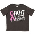 thumbnail image 3 of Inktastic Fight Breast Cancer Pink Ribbon Boys or Girls Toddler T-Shirt, 3 of 5