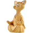 thumbnail image 5 of Figura de gato de Buda caprichosa, coleccionable de yoga de meditación, regalos para amantes de los gatos Kuyhfg Bienvenido a Kuyhfg, 5 of 5