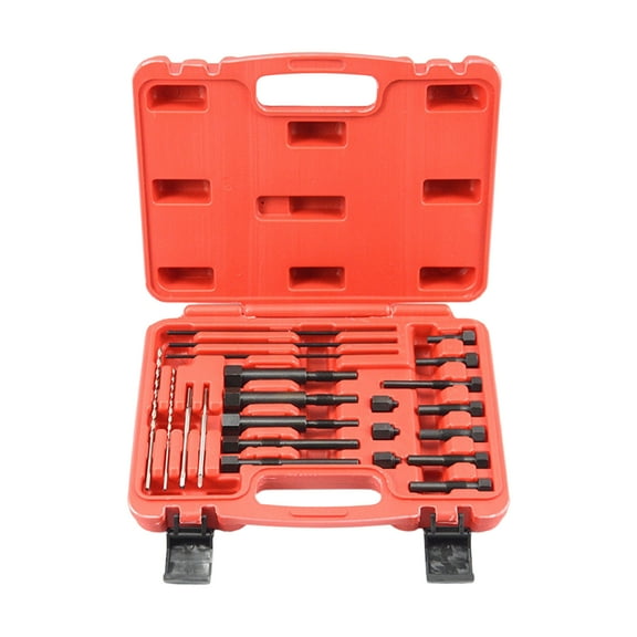 Glow Plug Heater Component Removal Set Glow Plug Auto Repair Tool Damaged Extractor Tool Kits Electrodes Extraction