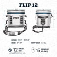 thumbnail image 2 of YETI Hopper Flip 12 Portable Cooler, Harvest Red, 2 of 7